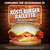 MAI : Rosti burger Raclette